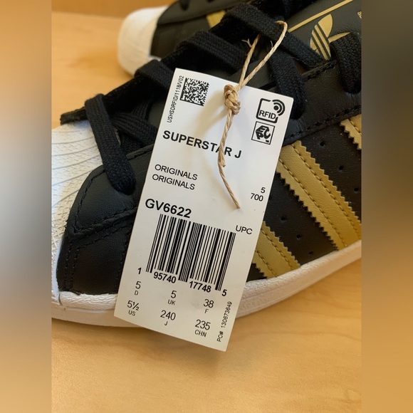 Adidas (shell tops) superstar j - Picture 9 of 11